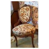 Victorian parlor chair
