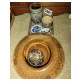 Roseville pottery, serving dish and more