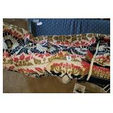 1851 3-color coverlet Wm McClellan, Orange Ohio