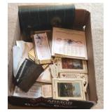 Local historic calendar decoration advertisement