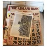 Local calendar, advertisements, 1977 AHS Picture