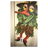 Vintage Halloween jointed decoration