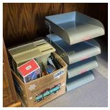 Misc flashlights and metal organizer