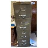 Metal filing cabinet (contents NOT included)