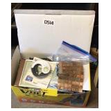 HDMI cord, adult coloring book, misc