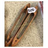 Vintage weaving shuttles