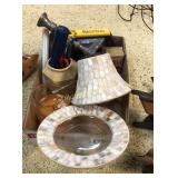 Flash light, candle, pencils and more