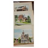 (4) James Gray watercolor 
Drawings