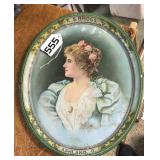 E.S. Briggs platter Ashland,ohio