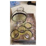 Pitcher and cups set