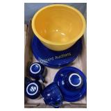 Dish set, ceramic bowl