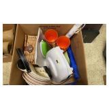 Grilling machine, plates, cups, more