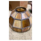 Stained glass lamp shade