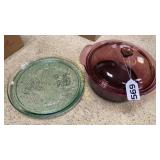 Vision serving dish, Coca-Cola serving plate