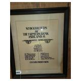 Stockholders of The Farmers Bank Ashland, O.