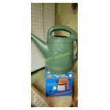Watering can, paint spray gun