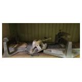 Ceramic tile cutters and trowel