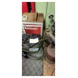 Kerosene, torches and straps