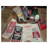 Gun powder, sand and bags (some used)