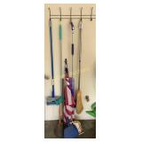 Mop, broom, flag, hanger and more