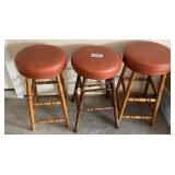 (3) bar stools