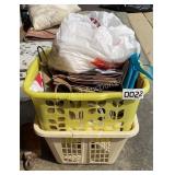 Laundry baskets and bags