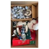 Christmas ornaments, bags, decor