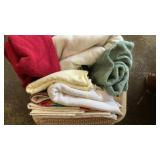 Misc. linens and towels