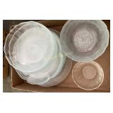 Glass dish set, Rival electric skillet