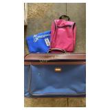 Samsonite luggage, L. L. Bean bag