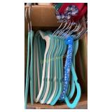 3 boxes of Hangers