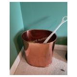Picking & Co. copper Trash can and shoe horn