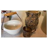 Sponge-ware, pottery, more