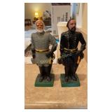 Cast iron civil war figures