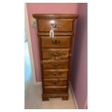 Wooden 7 drawer chest