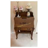 Larkin Wood desk (Lamps NOT included)