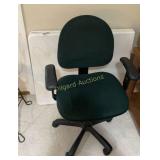 Office chair and fold out table