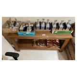 Wooden shelf (contents NOT included)