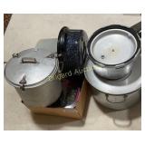 Stock Pots, pans and more
