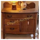 Antique Wash stand (Lamps NOT included)