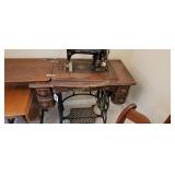 Ohio Farmer Treadle sewing machine & table