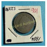 1886 Liberty Nickel,  Key Date