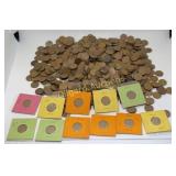 Over (900)  Wheat Cents  1909-1958  Nice mix