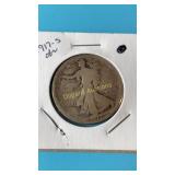 1917-S obverse Walking Liberty Half  Only 2 year