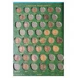 1909-1967 Partial set  nice starter set