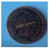 1866 Indian Head Cent  Semi-Key