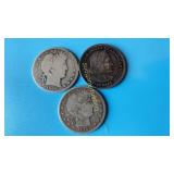 1906-D, 1912-P, Barber Halves + 1893 Columbus