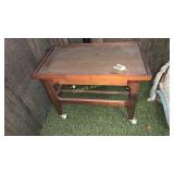 Small table on wheels