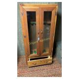 Gun cabinet (approx 5ft)
