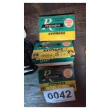 20 GA shotgun shells